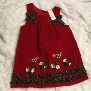 3T Ladybug dress
